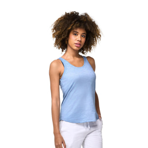 Camiseta de tirantes mujer Leone Azul