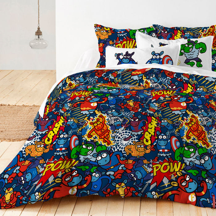Pack Fundas Almohada Super Sheeps Mix Cp - 100% algodón - 150 hilos