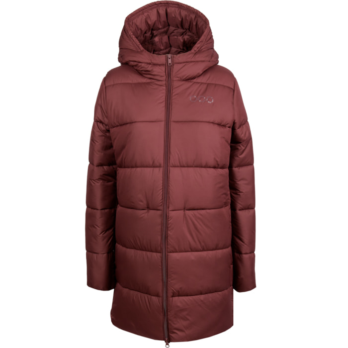 Giacca lunga Paris del marchio ECOON - marrone scuro