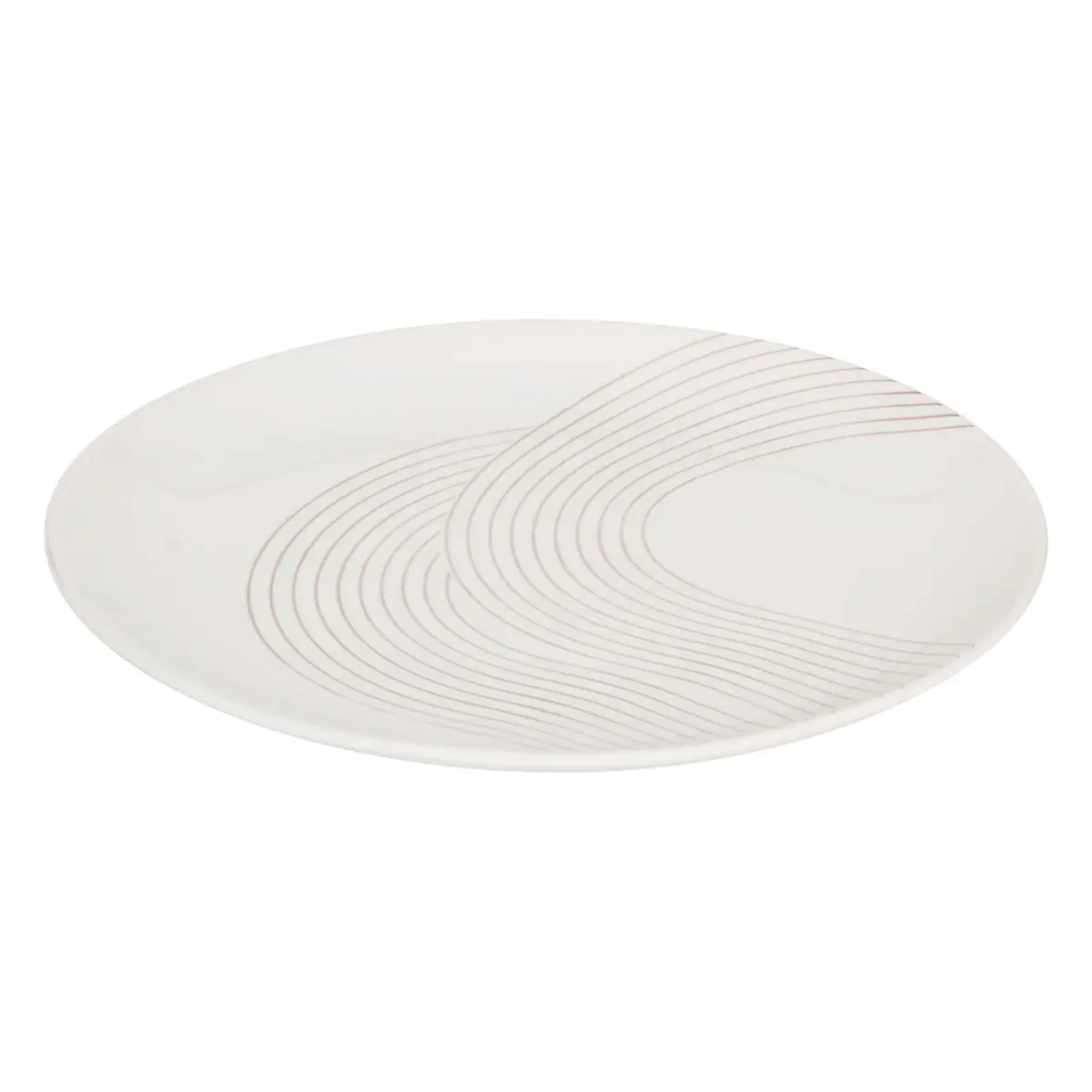 Service de table Sky lounge 18 pièce(s) blanc D26,8xp2,6cm