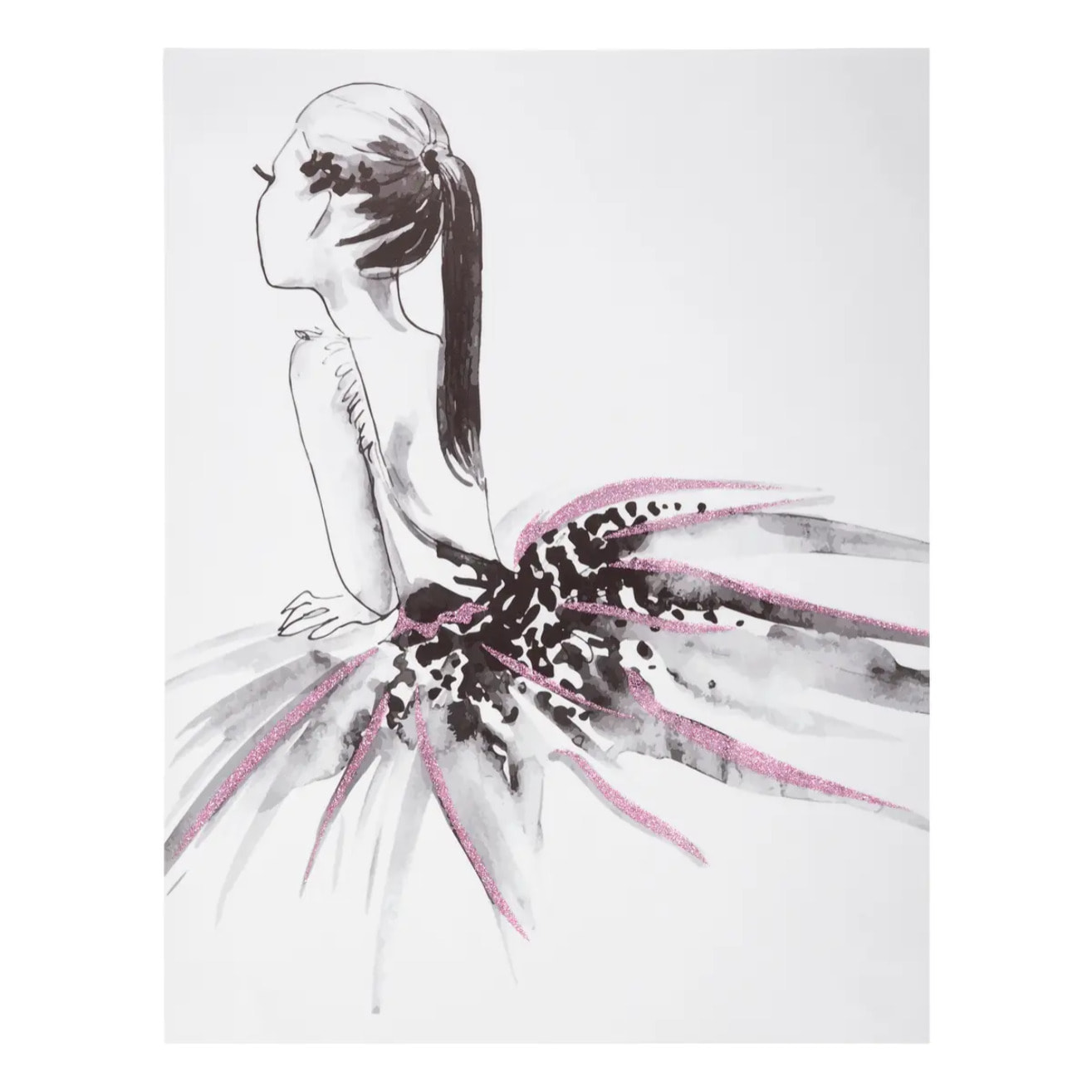 Sticker Illusion 30 x 40 Danseuse