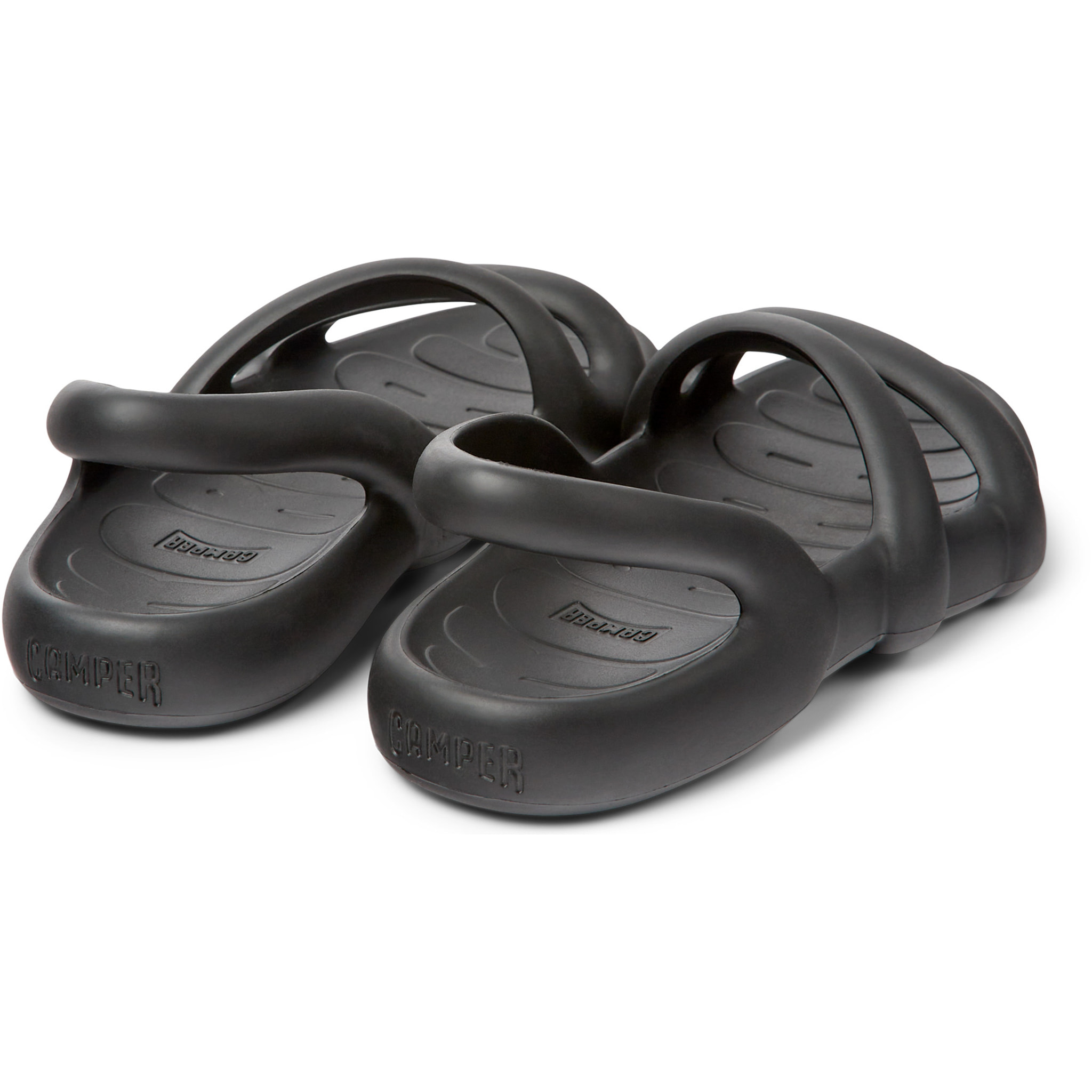 Sandalias - CAMPER Kobarah Flat - Negro - Sintético