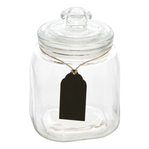 Bonbonnière Bonby ronde 1,2L transparent