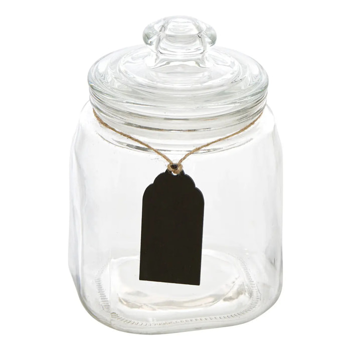 Bonbonnière Bonby ronde 1,2L transparent