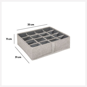 Rangement tiroirs Gris clair Orga