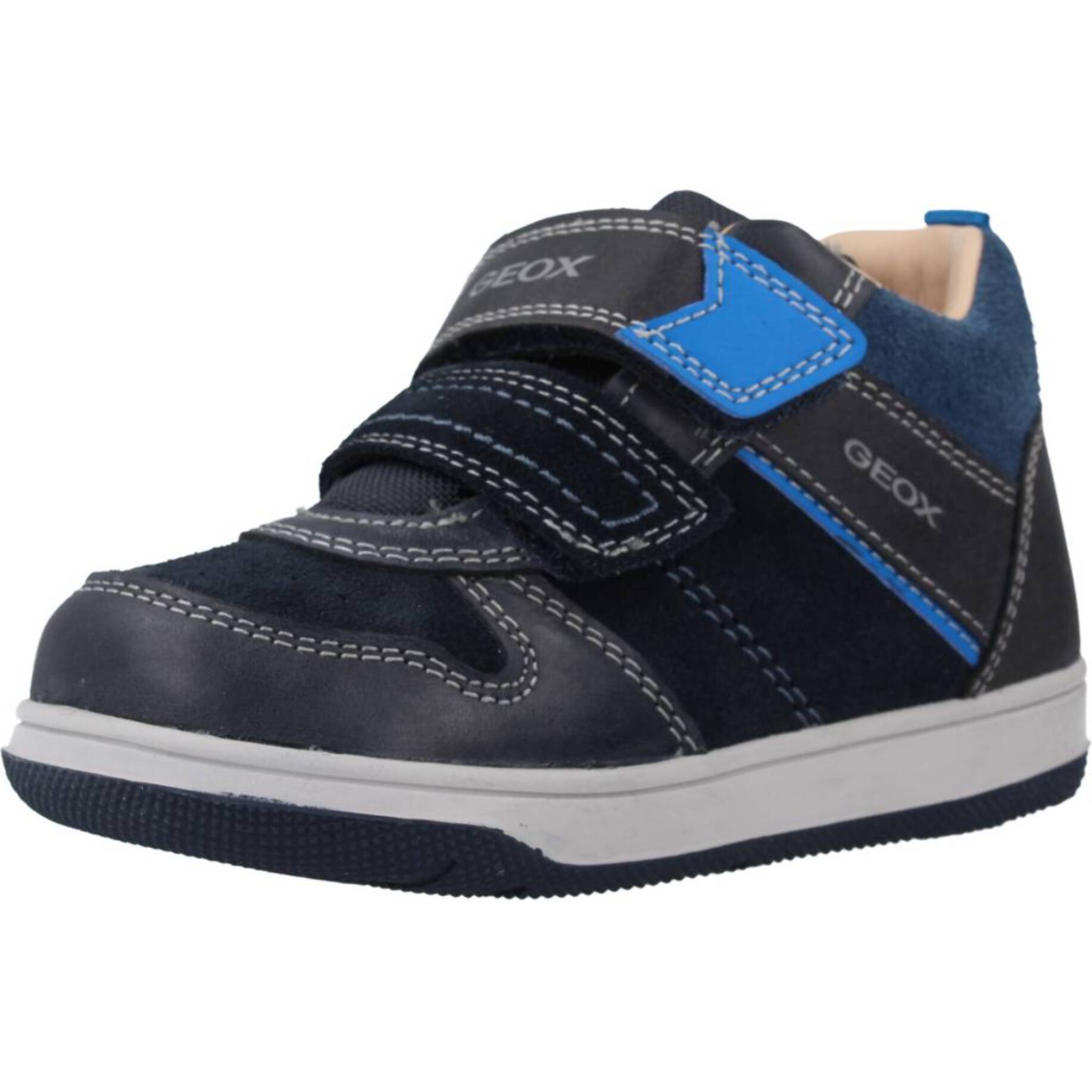 Zapatos Niño de la marca GEOX  modelo B NEW FLICK BOY AZUL