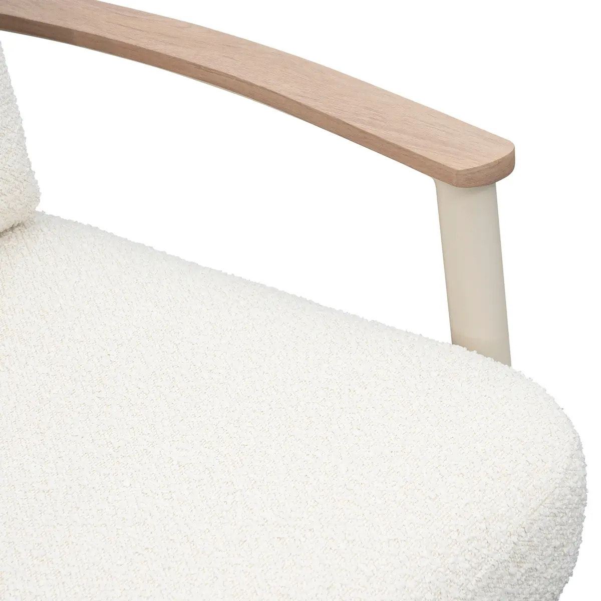 Fauteuil de salon de jardin Mylore argile