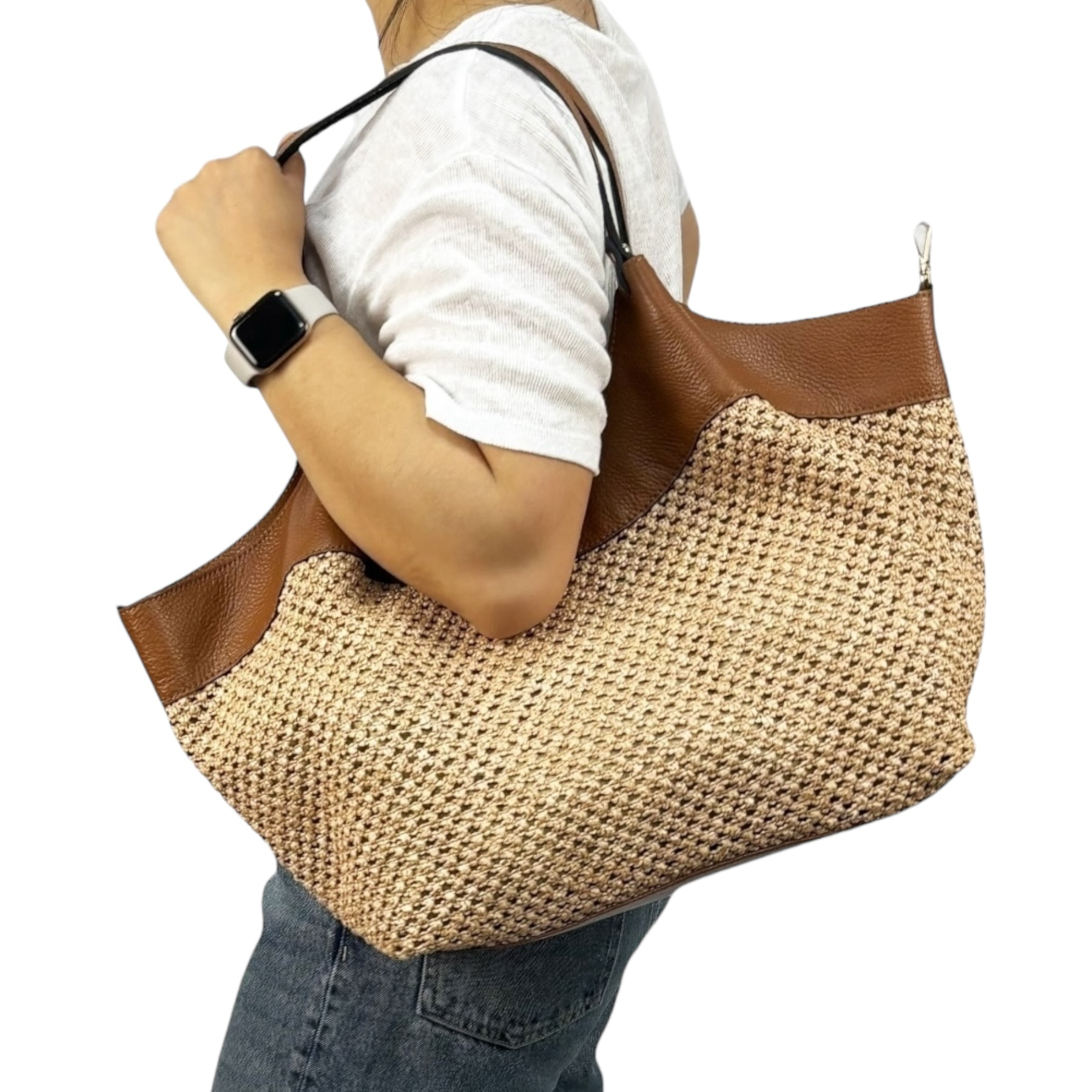 Bolso de hombro Cheval Firenze Madera Camel