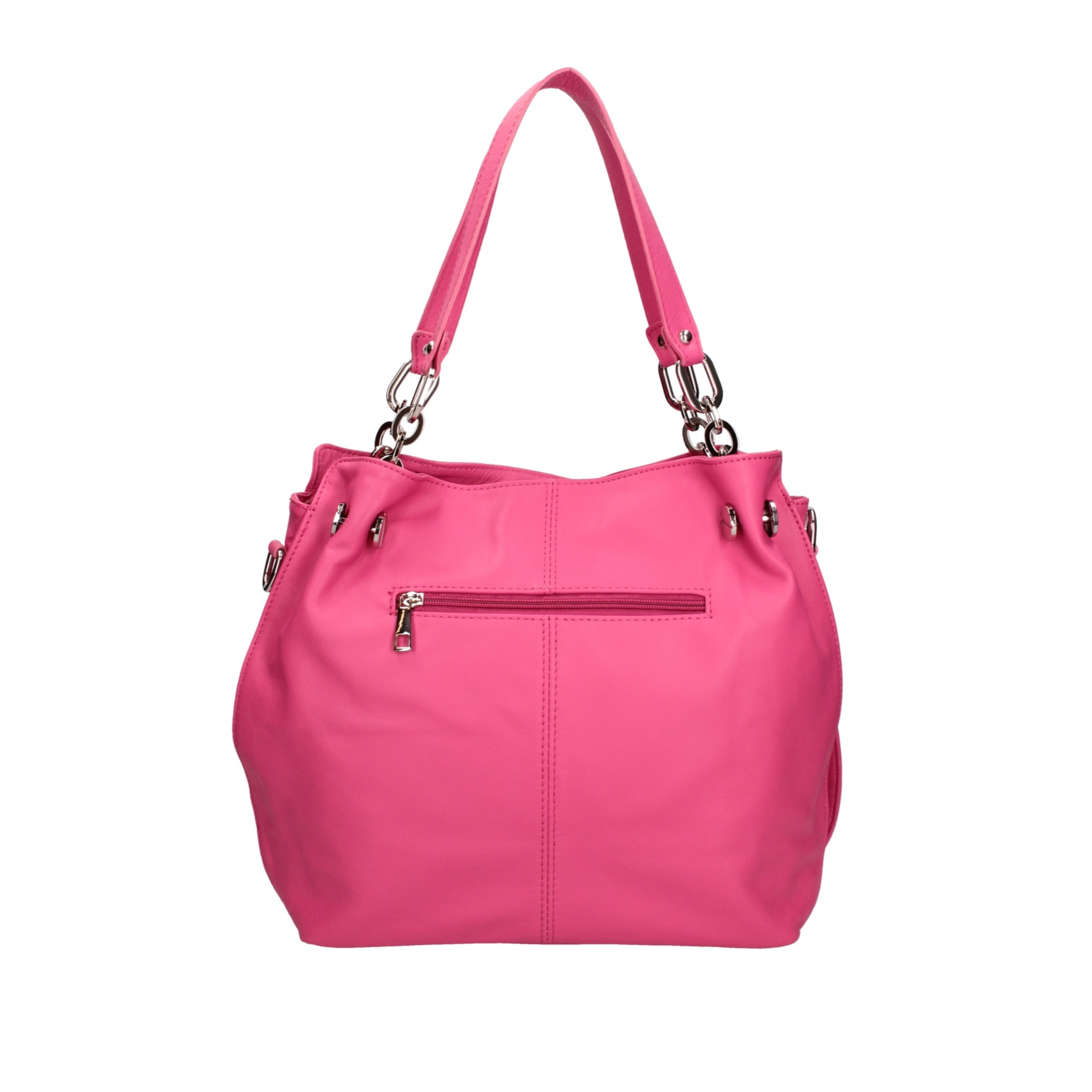 Borsa a mano da donna Made in Italy - Modello Ereba - 100% pelle - 38.0 x 30.0 x 12.0 cm