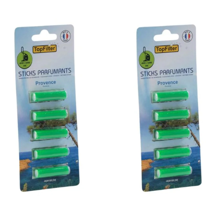 Ensemble de 2x5 Sticks parfumants senteur Provence