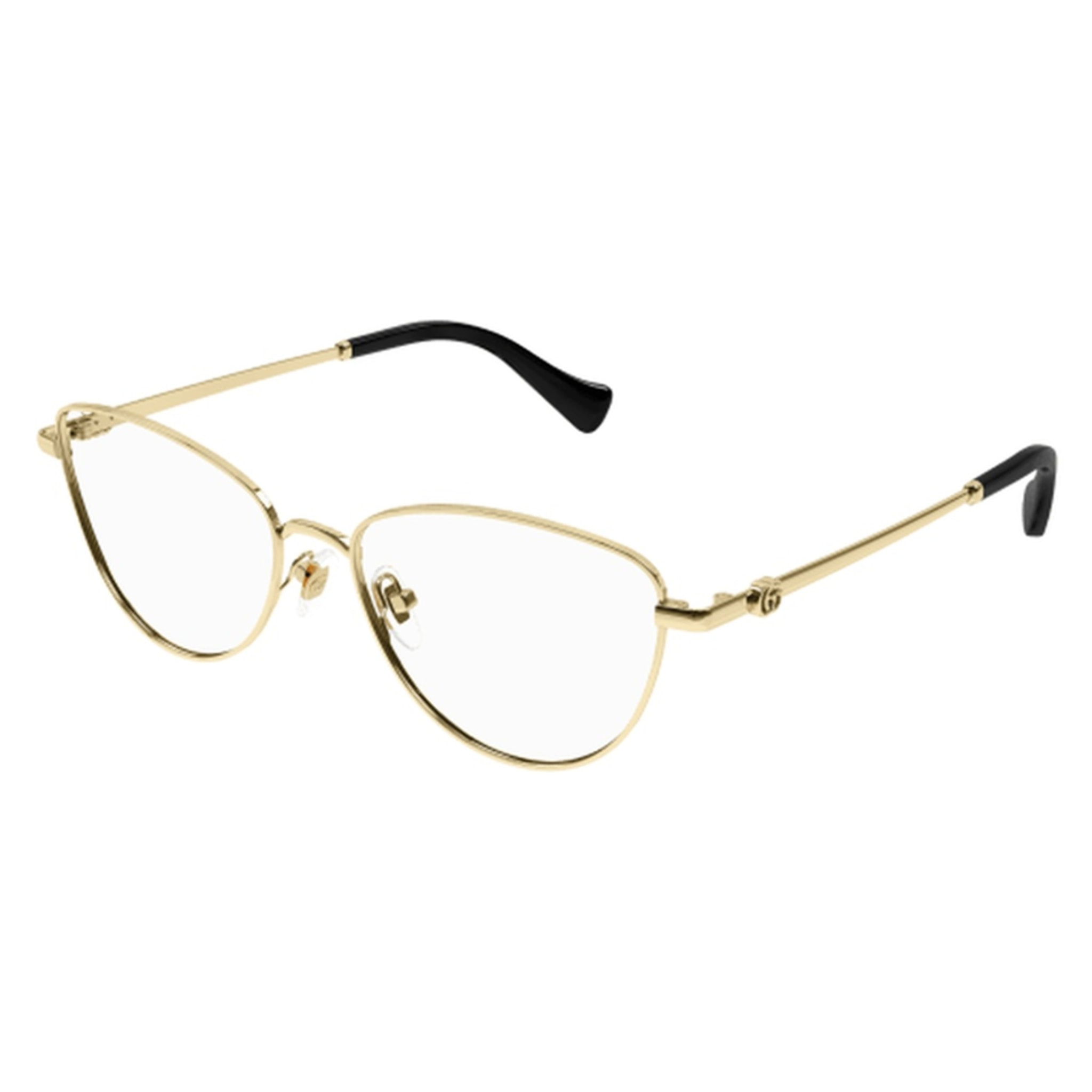 Gafas de Vista Gucci GG1595O-001 de Metal Mujer 55 mm
