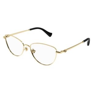 Gafas de Vista Gucci GG1595O-001 de Metal Mujer 55 mm