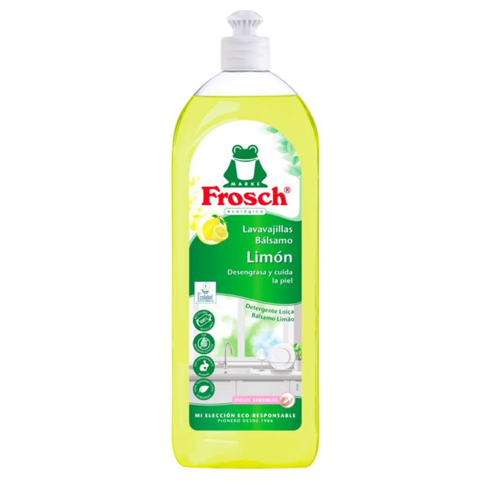 Lavavajillas limón Eco Frosch 750 ml