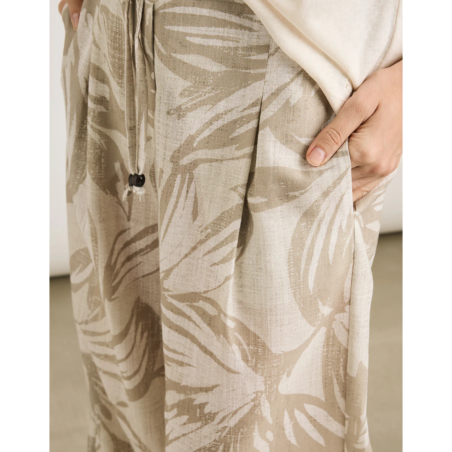 Pantalón Largo Beige - Isfera