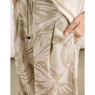 Pantalón Largo Beige - Isfera
