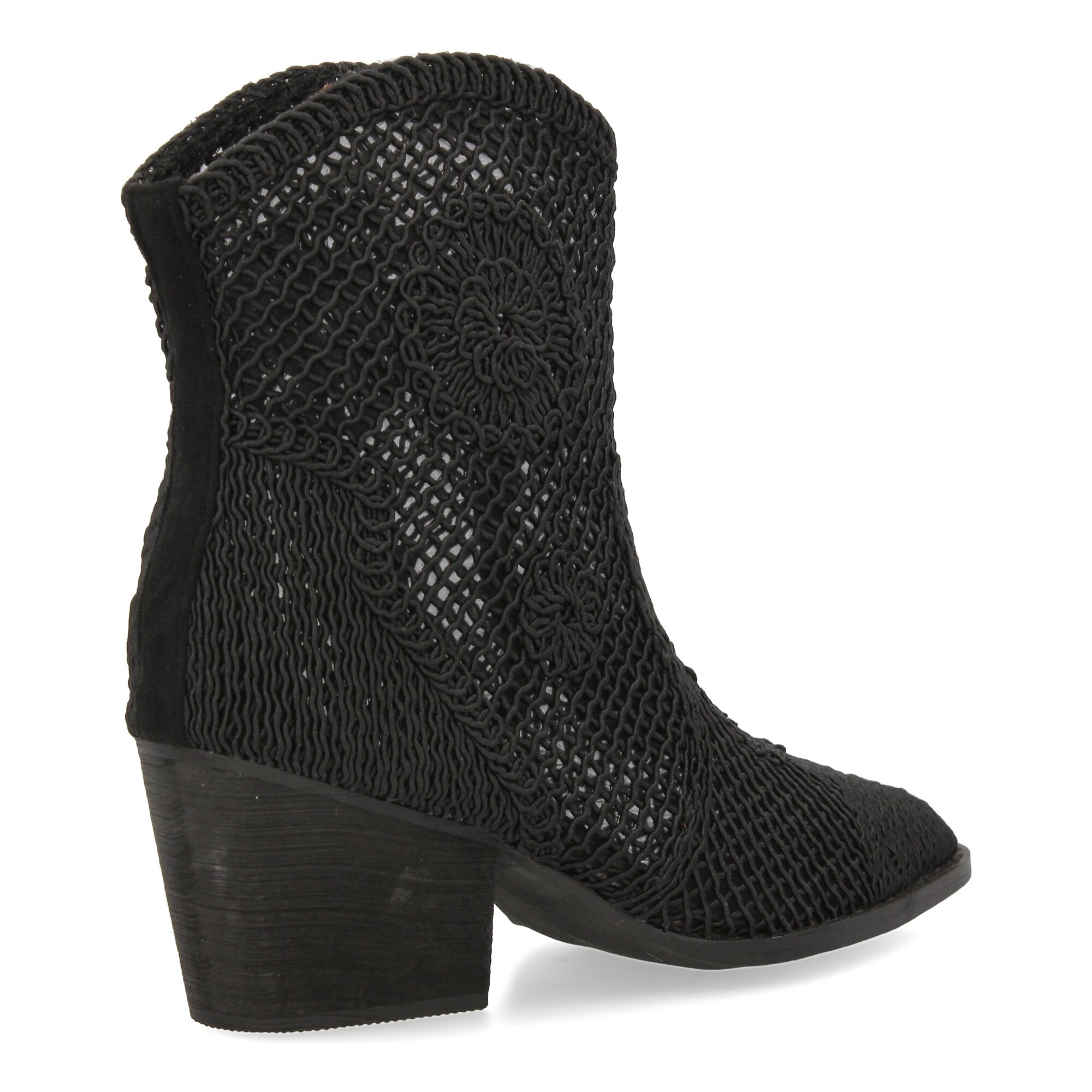 Botines de tacón cubano para mujer, comodos sin cierre, elegantes.