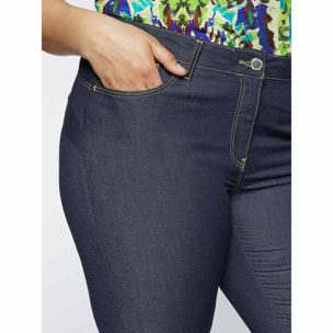 Fiorella Rubino - Jeans Capri con impunture a contrasto - Blu