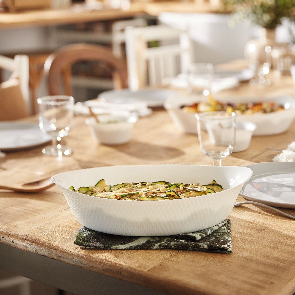 Piatto da forno 32 x 20 cm Smart Cuisine Wavy - Luminarc