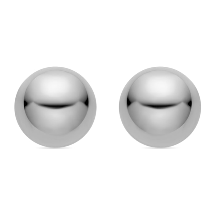Pendientes acabado plata