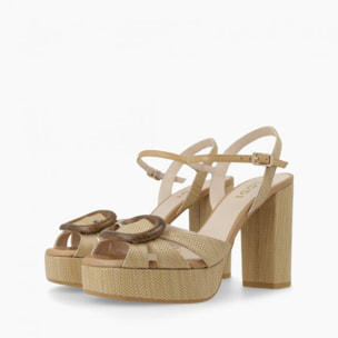 SANDALIAS BEIGE PAPU
