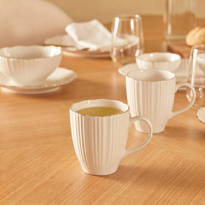 Mug Daphné 365ml blanc