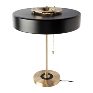 Lámpara de sobremesa Angel Cerda aluminio 35x35x42cm