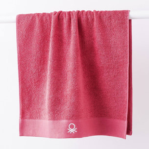 Juego de 2 toallas de baño 50x90cm + 90x150cm, rosa