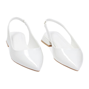 Bailarinas blancas en naplack