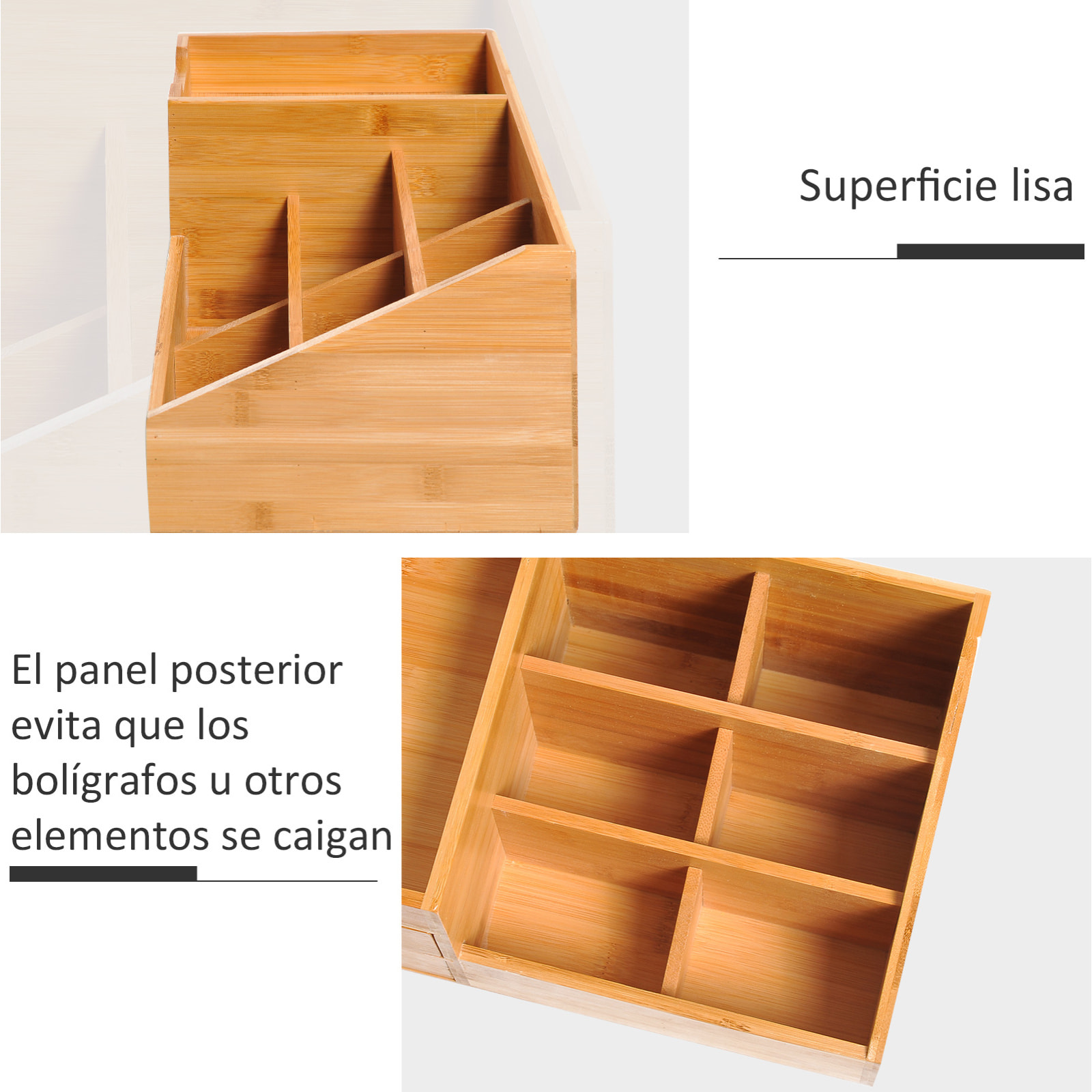 Organizador de Escritorio Sistema de Mesa 33x20,5x15,5cm