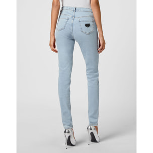 PHILIPP PLEIN Jegging de cintura alta