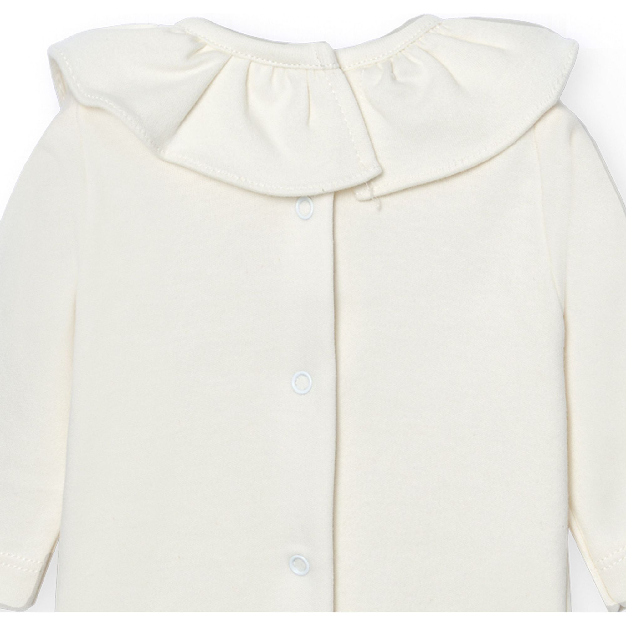 Body bebé manga larga cuello volante