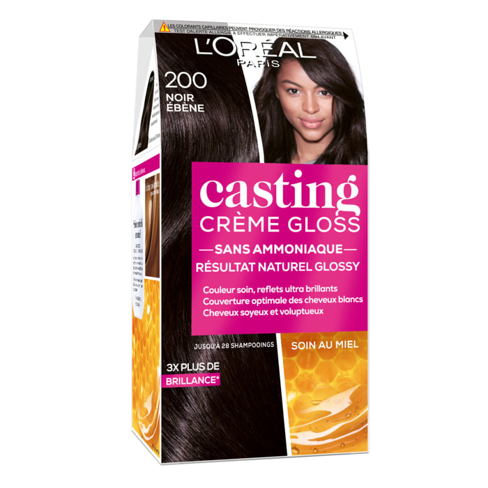 L'Oréal Paris Casting Crème Gloss Coloration 200 Noir ébène