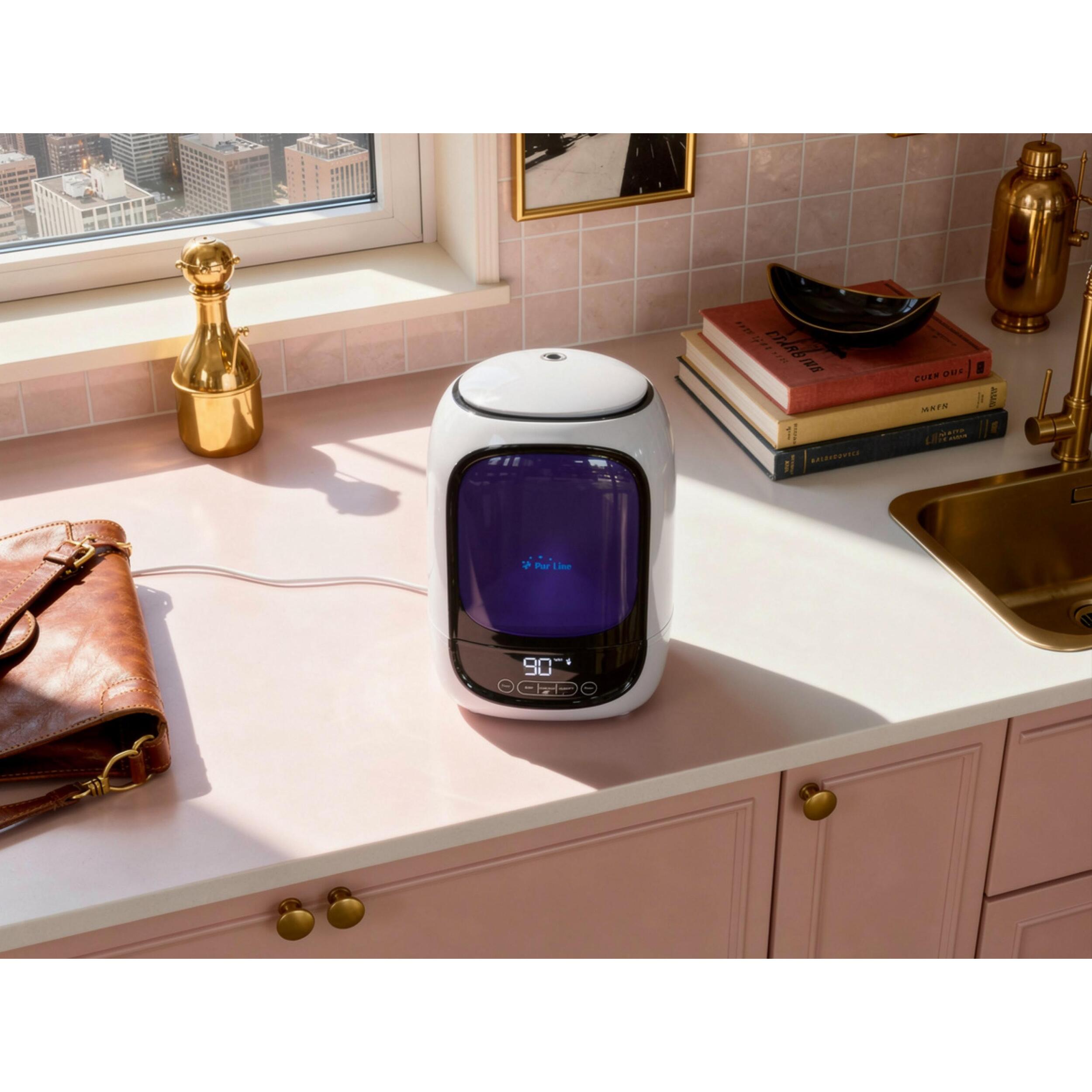 Humidificador de ultrasonidos 28W vapor 30m2 HYDRO 10 PURLINE