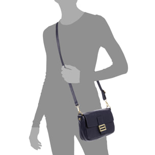 Alluvioni bolso de mano y bolso bandolera mujer. Piel auténtica acabado Dollaro.