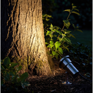 LEDS C4 Proyector Ip66 Helio Aisi 316 Gu10 8W Acero Inoxidable Aisi 316 333Lm