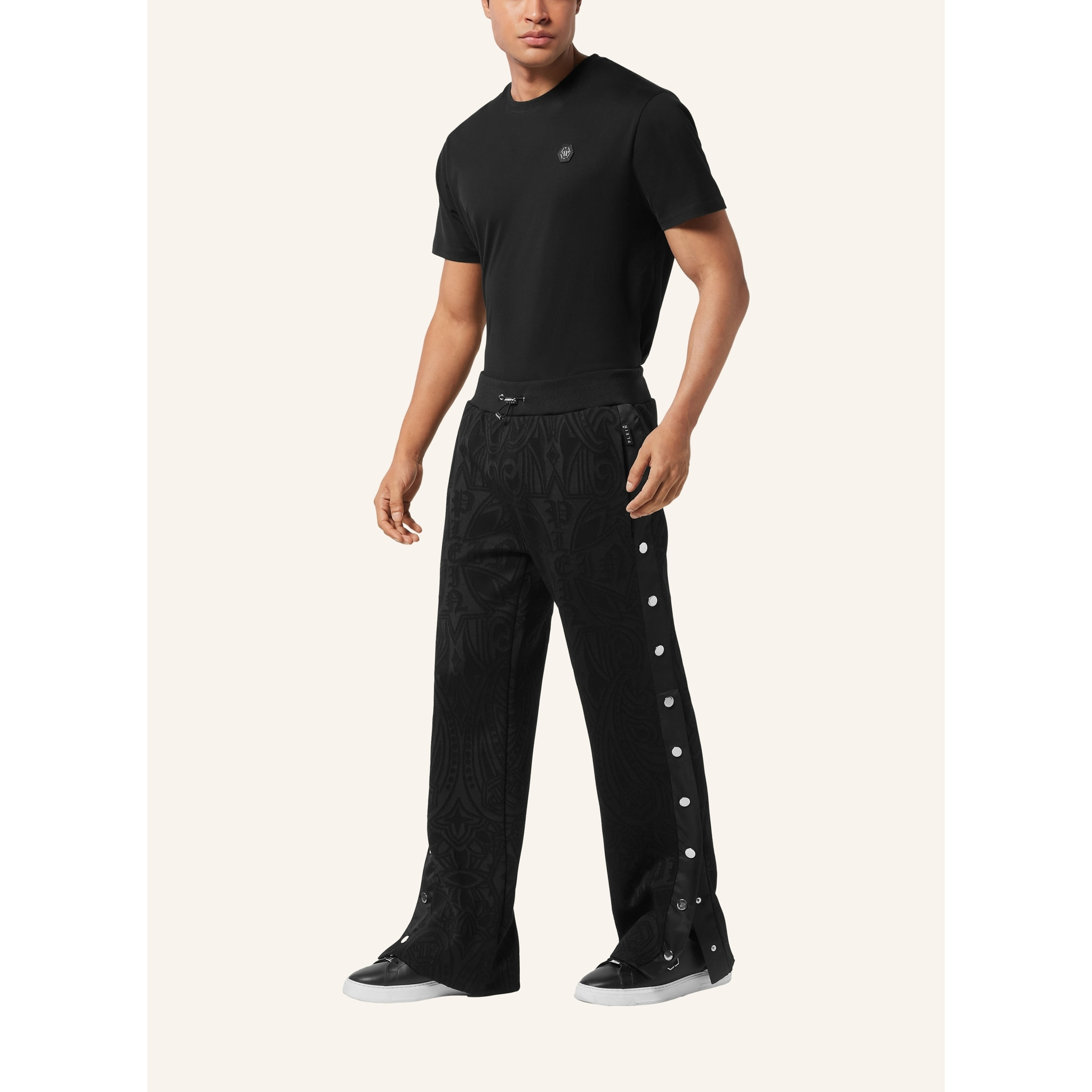 PHILIPP PLEIN Pantaloni da jogging CHROME