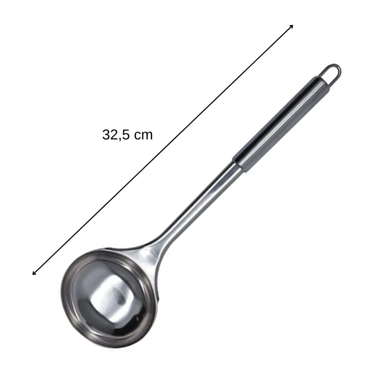 Ensemble de 2 Louches Fackelmann en inox de 32 cm Elemental
