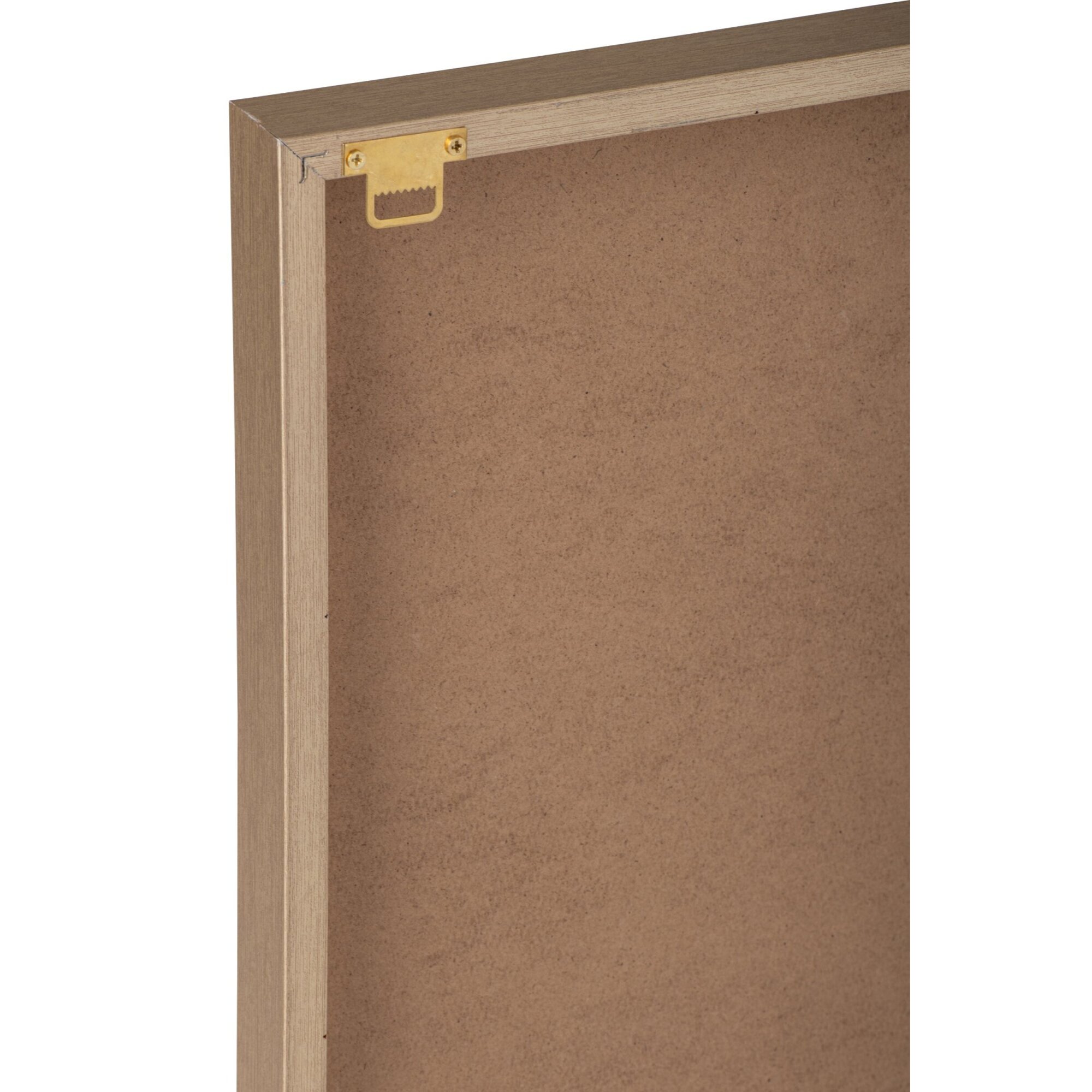 J-Line tableaux - MDF - doré - assortiment de 2