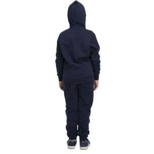 Tuta da bambino con cappuccio e full zip Basic