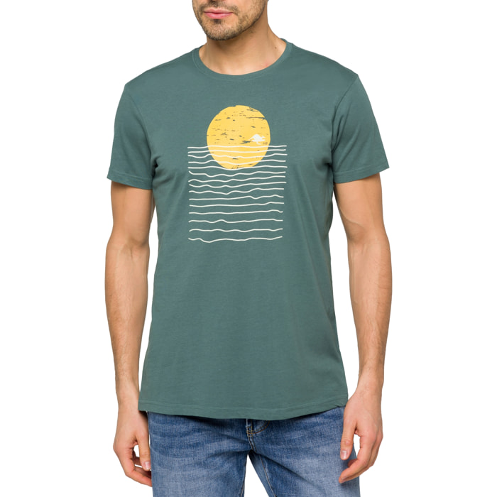 Camiseta de algodón 150 gr Hot Buttered Heatwave Verde