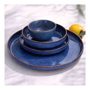 Lot de 6 assiettes creuses, BLUE MOON