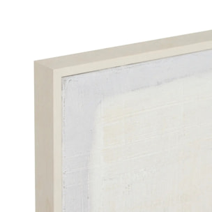 Toile peinte encadrée Jimena bleu 116x75cm