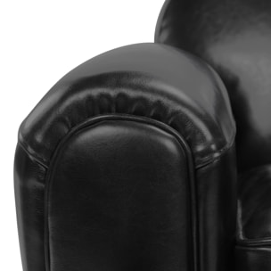 Fauteuil Club noir