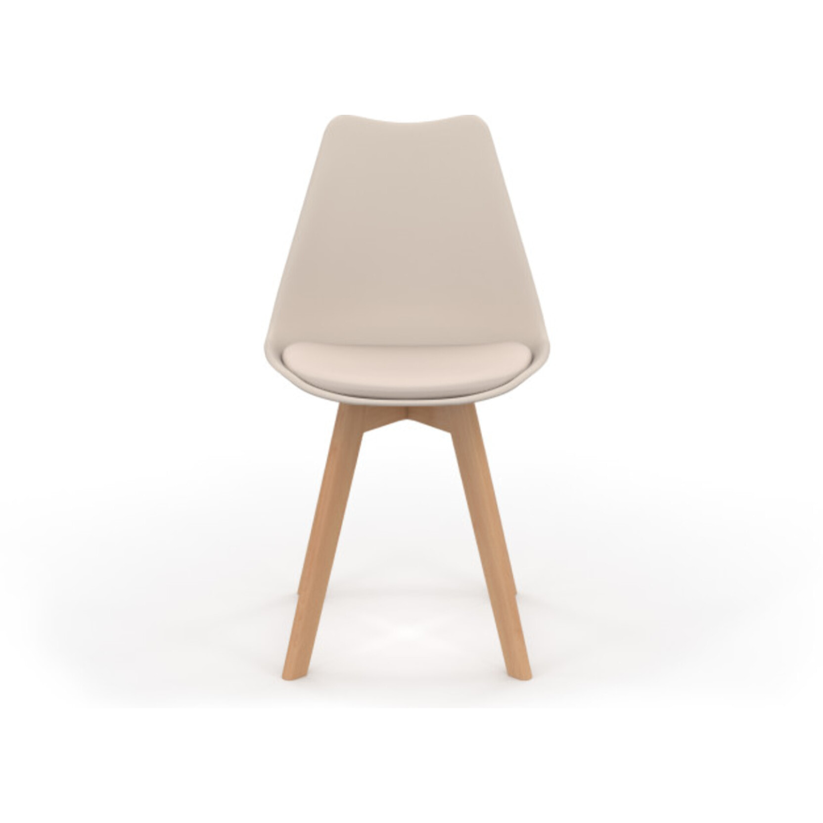 Chaises scandinave Nordia - Beige