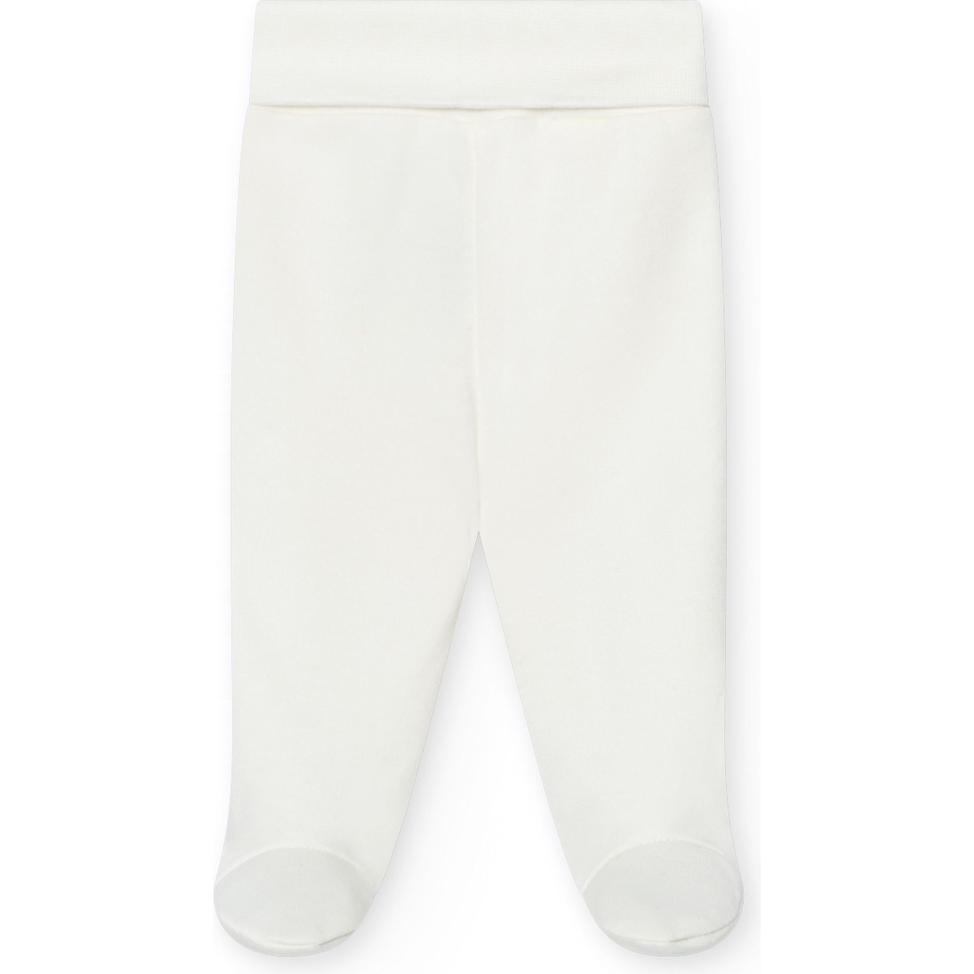 Polaina bebé algodón elástico con pies