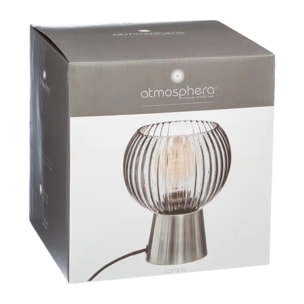 Lampe "Laye" doré H20cm