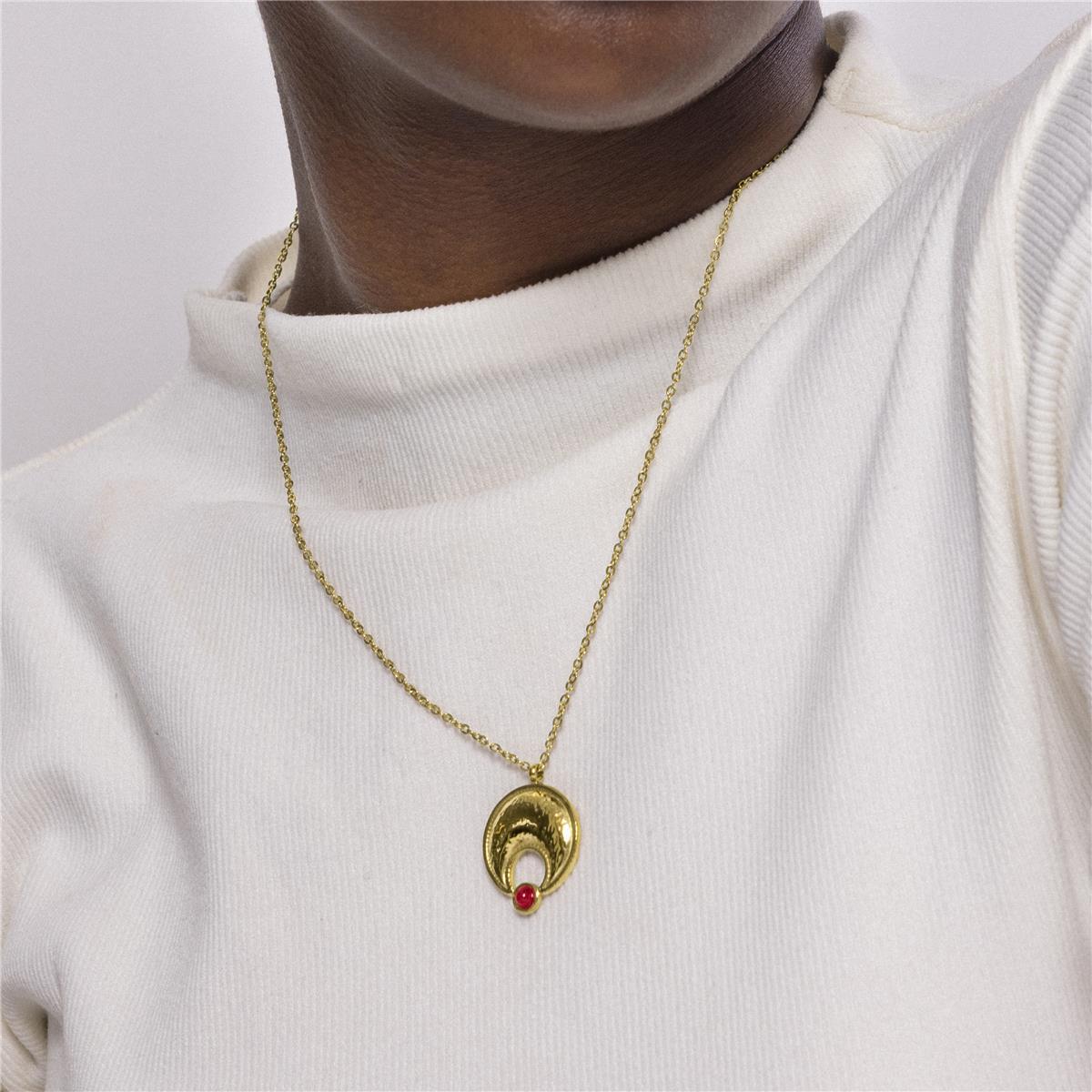 Collar Lux by Lux acabado oro 18k