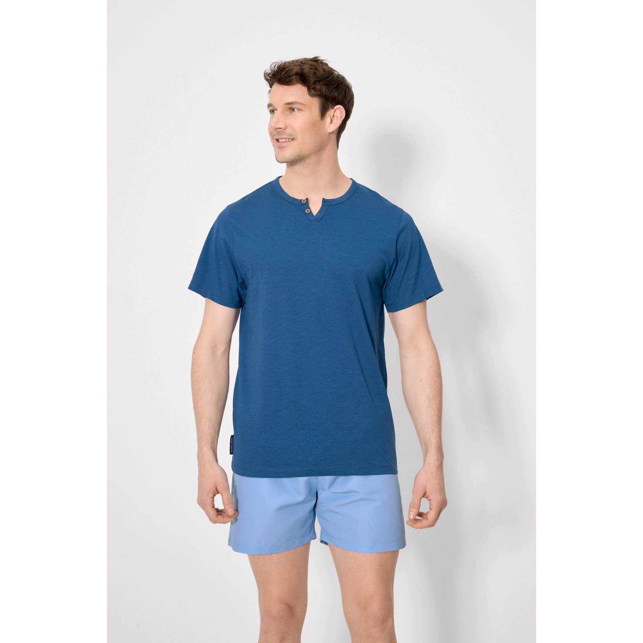 T-shirt a maniche corte Blu