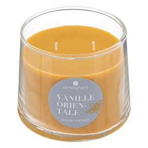 Bougie parfumée "Izor" en verre 300g vanille orientale