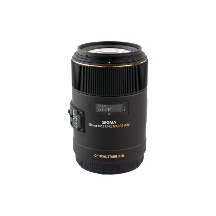 Objectif pour Reflex SIGMA 105mm f/2.8 Macro EX DG OS HSM Canon